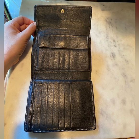 Celine Triumph canvas wallet - Picture 7 of 10